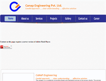 Tablet Screenshot of canap.net